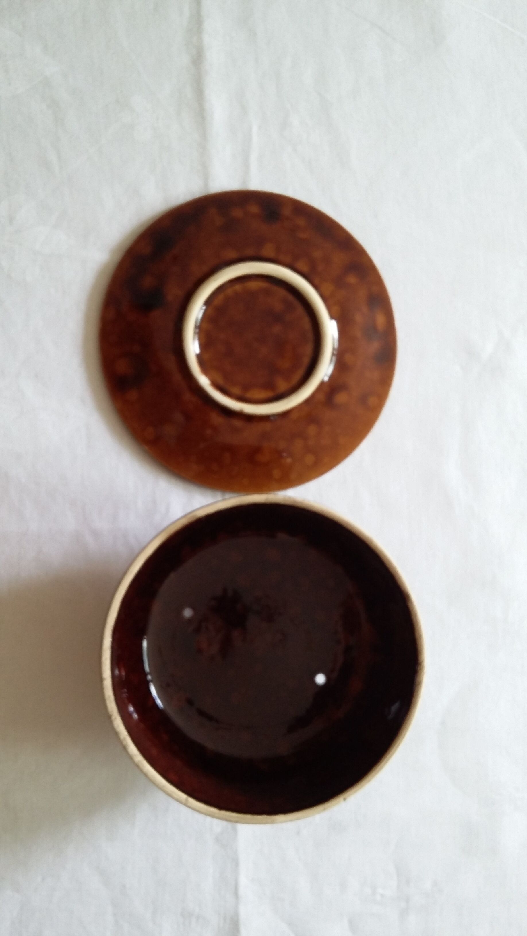 Cheese dish and bell