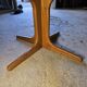 Table extensible Baumann en teck des années 60, (2 rallonges)