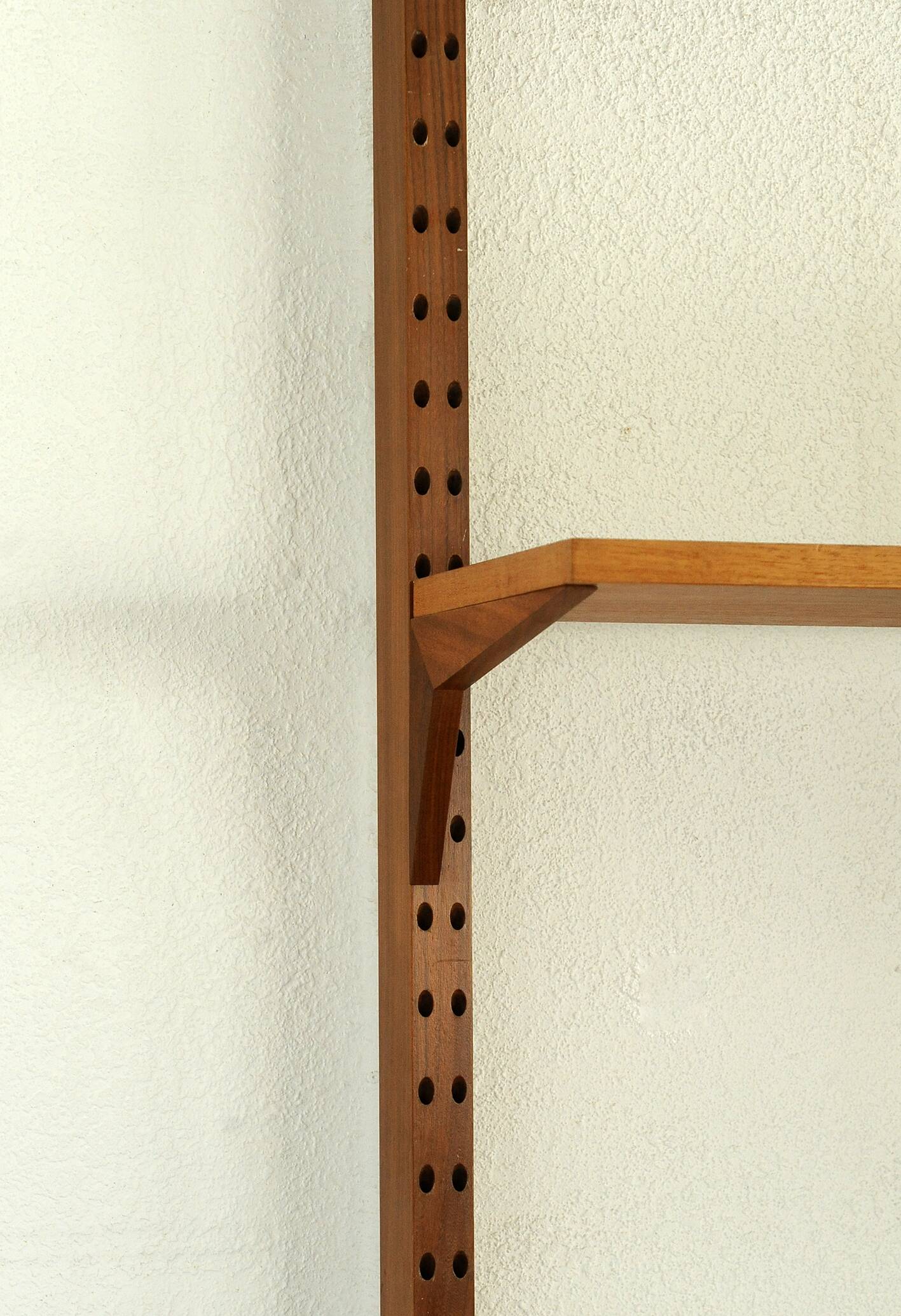 Scandinavian wall system in teak 1960