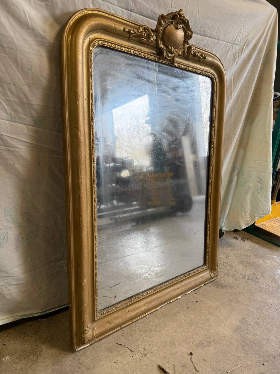 Antique mirror