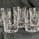 Service de 6 verres à whisky cristal taillé de sèvres