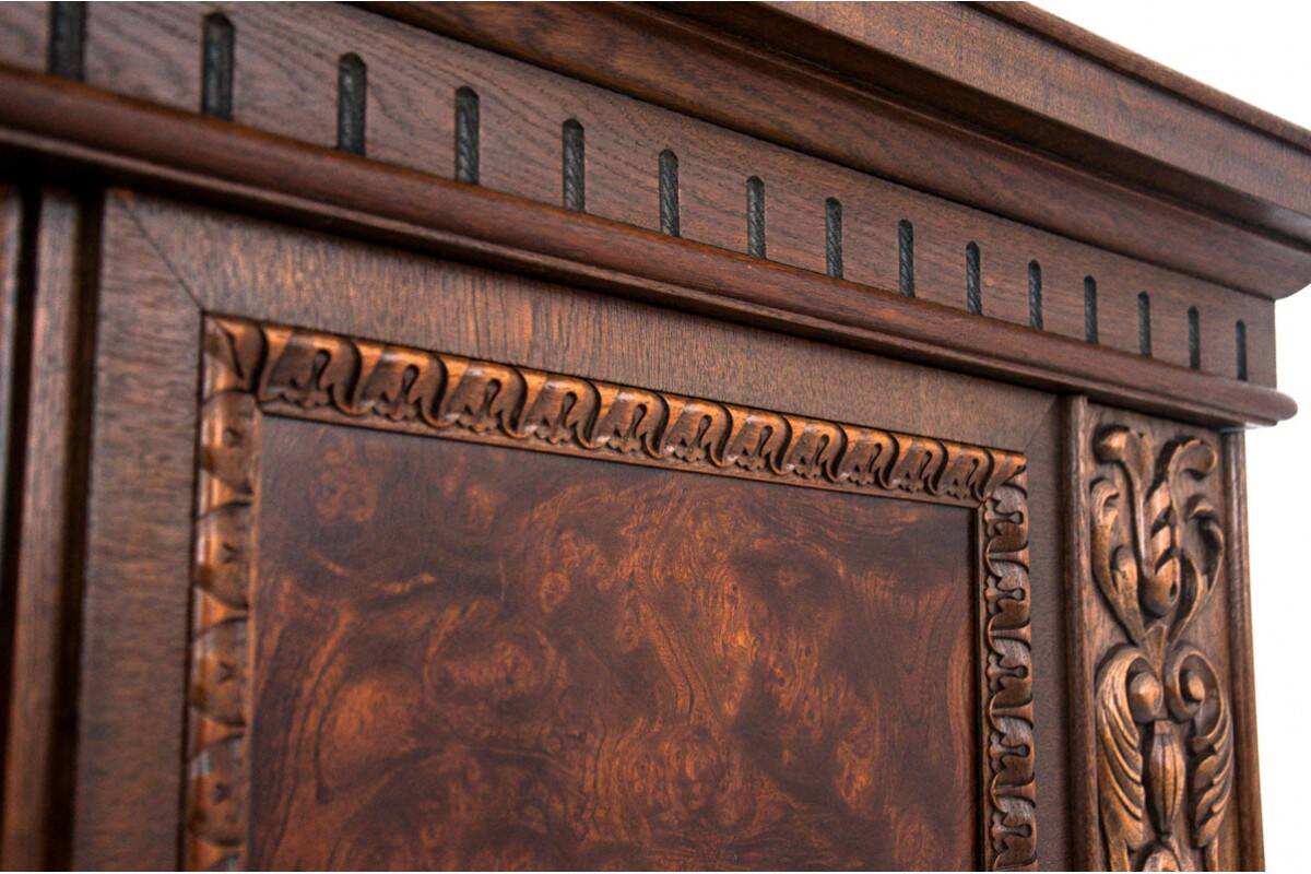 Cabinet set on lion's paws, Germany, early 20th century.