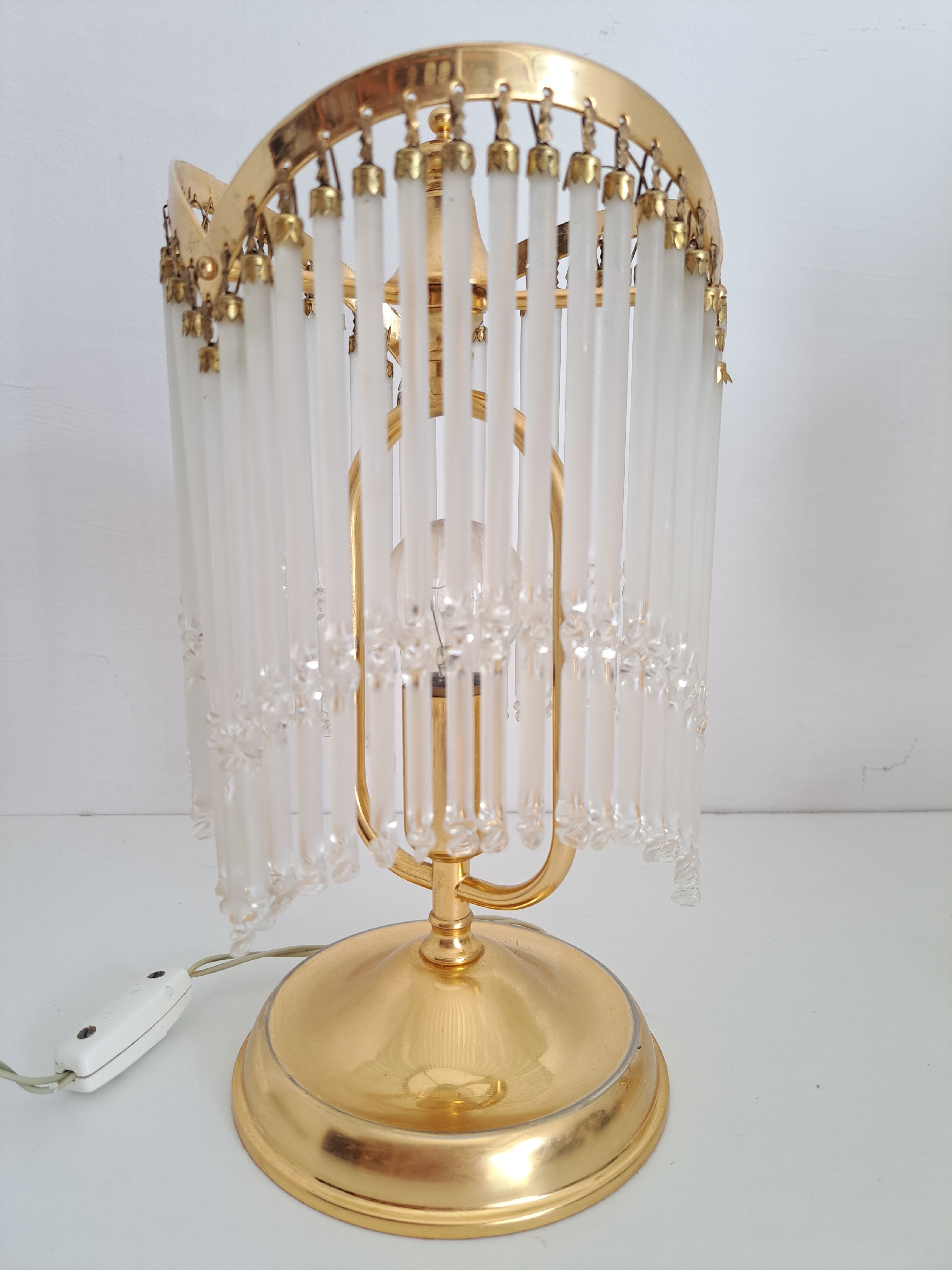 Pair of classic bedside lamps