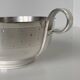 Beautiful vintage silver-plated wedding cup by Saint-Médard.