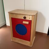 Small vintage red and blue furniture