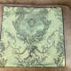 Neoclassical Medusa Medallion Cushion, Black Piped Jacquard Pillow Cover