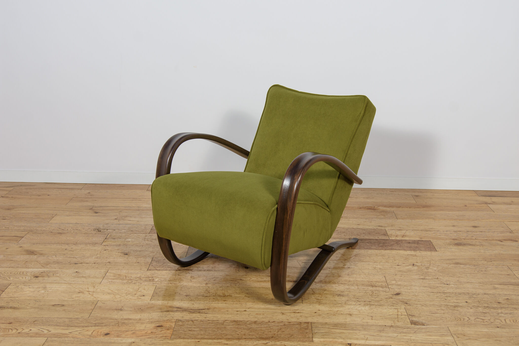 Model H-269 lounge chair by Jindřich Halabala for Up Závody, 1930s