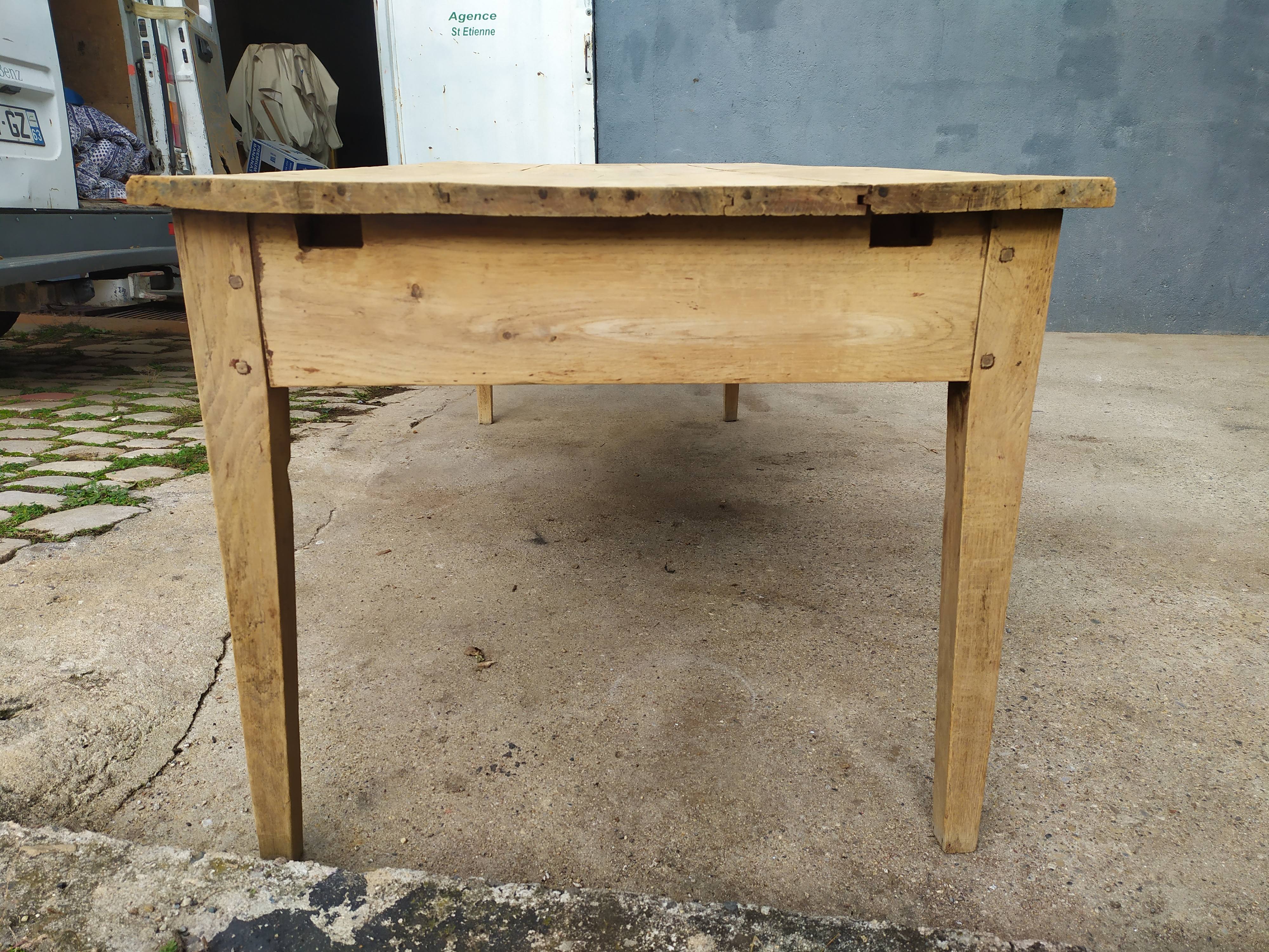 Table de ferme rallonge