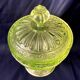 Press glass candy mold ouraline glassware of portieux