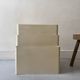 Off-white magazine rack by Giotto Stoppino for Kartell, Italy 1970s