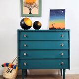 VINTAGE CHEST OF DRAWERS YEAR 60