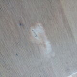 Coffee table bean feet tapered compass