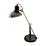 Articulated chrome desk lamp design 1970