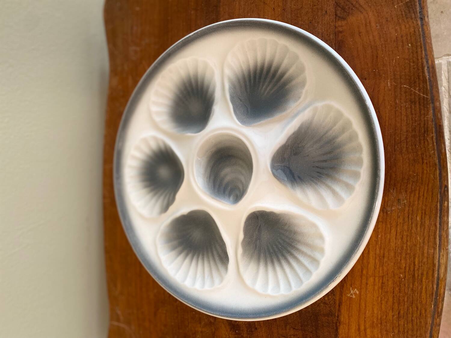 Assiettes coquillage