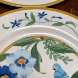 Assiettes plates vintage
