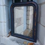 Mirror Louis Philippe patinated black 51 x 66