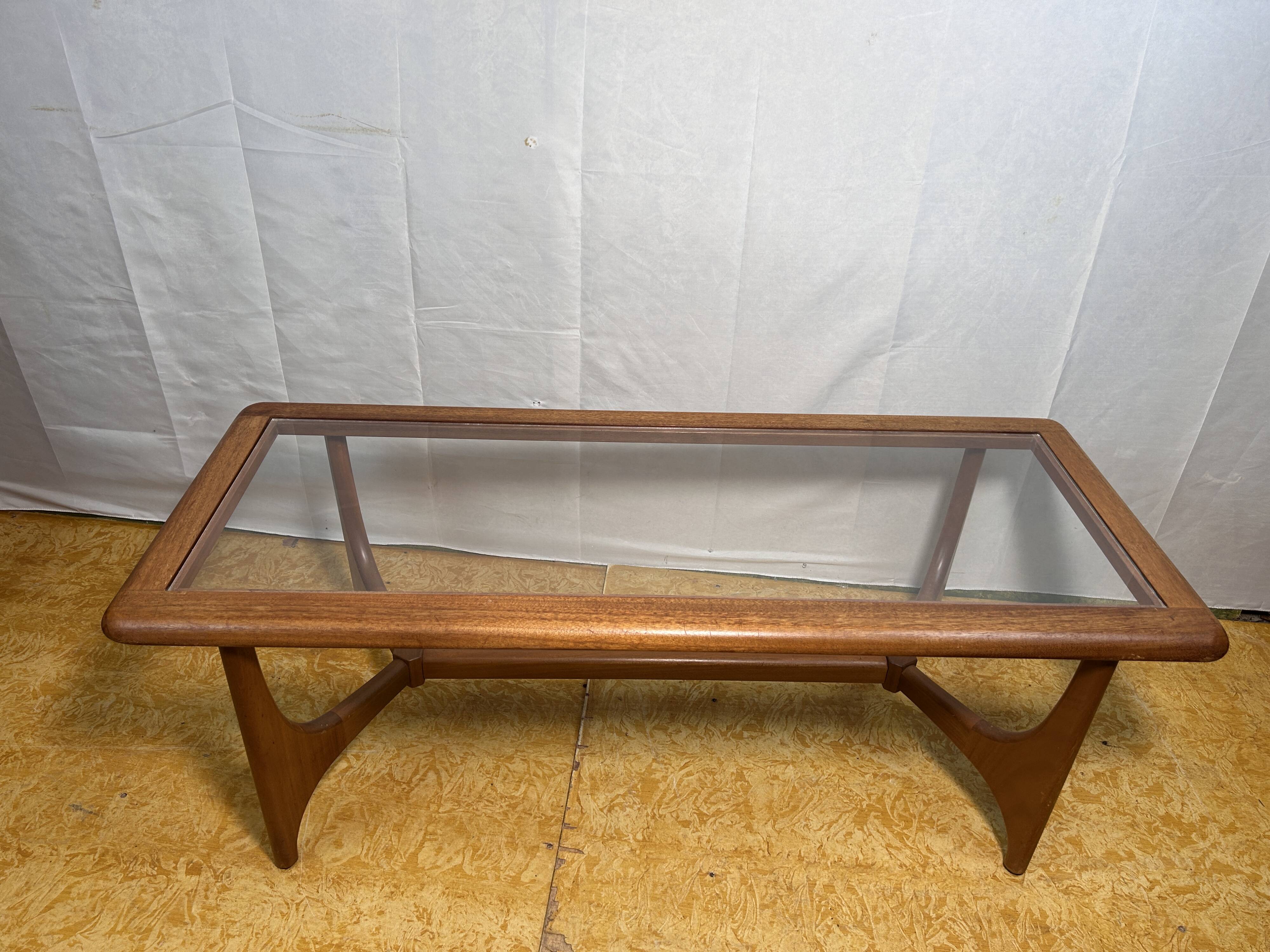 Mid century retro vintage teak coffee table by GPlan 1960