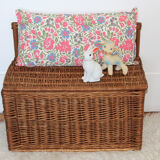 Vintage wicker box