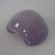 Red and Lilac Sommerso Murano Glass Bowl or Ashtray, Italy, 1960s