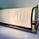 XL chrome design Bauhaus wall and glass lamp 1930s - Czechoslovakia