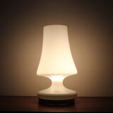 White opaline glass lamp by Stefan Tabery, 1970