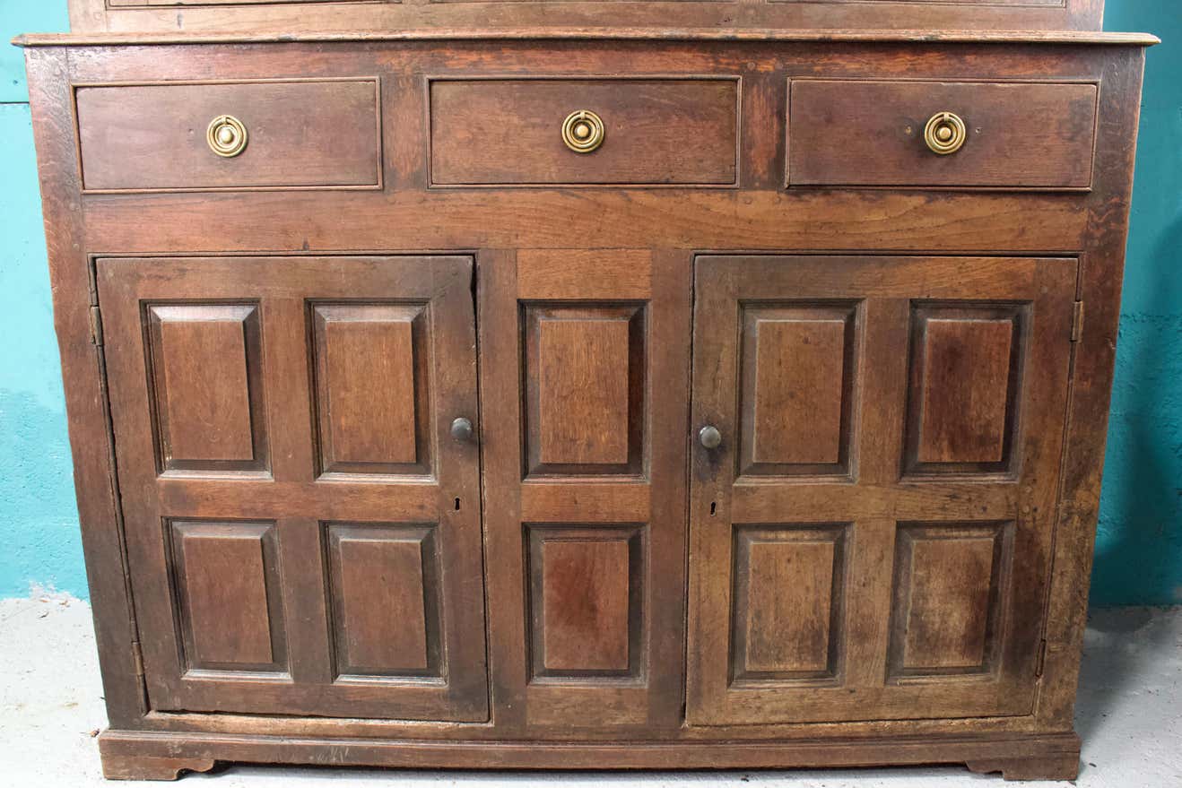 Welsh oak sideboard eighteenth century