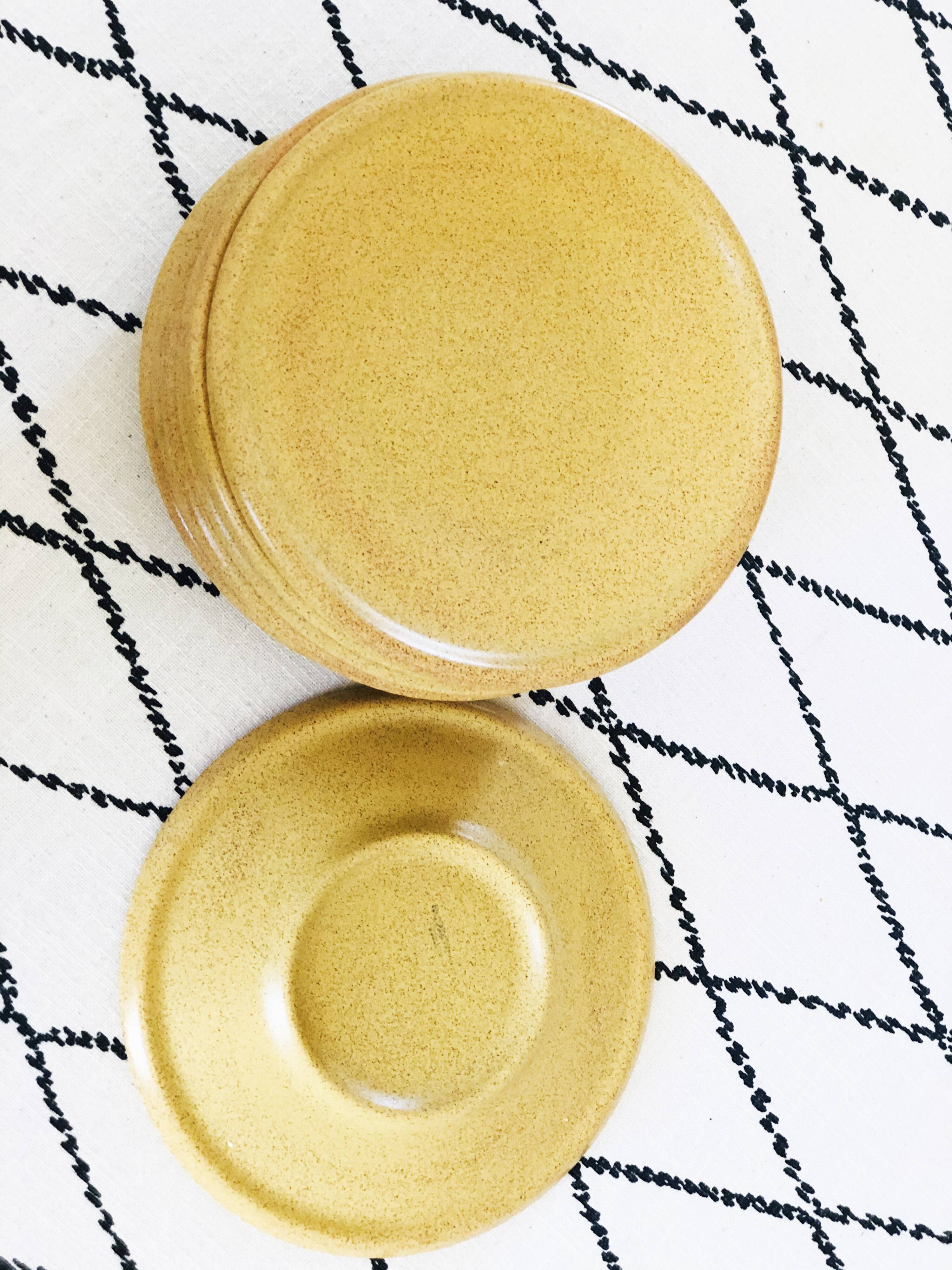 Stoneware dessert plates set of 4