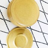 Stoneware dessert plates set of 4