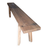 165 cm solid wood bench