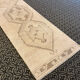 Handmade pastel faded long runner