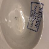 Digoin Sarreguemines gravy boat, Navarre collection