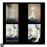 Vintage sea lion lamp