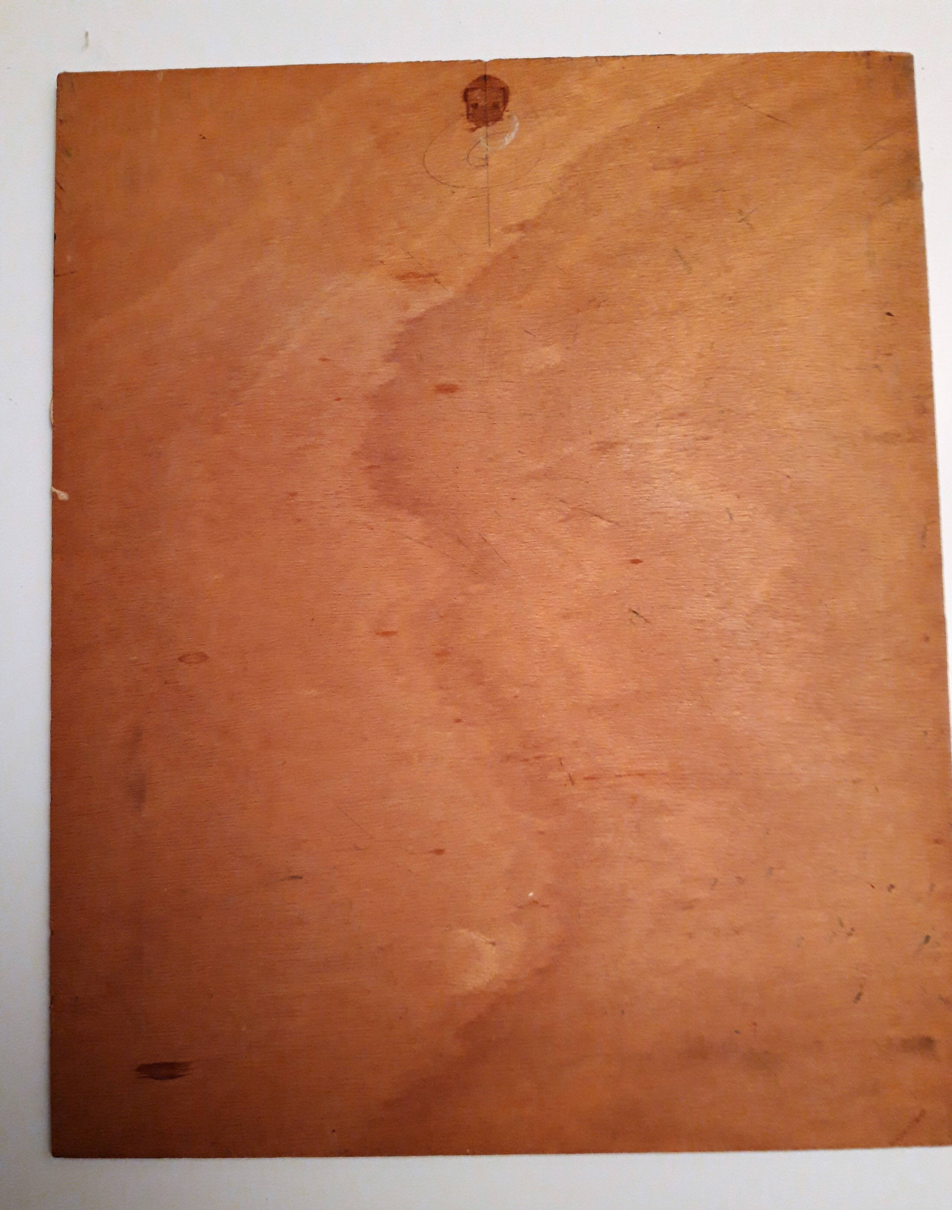 Mediterranean alley scene (like Provence or Italy), painted in a s