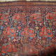 Handmade Oriental antique carpet 149cm x 195cm 1840s