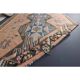 Vintage Turkish Oushak Handmade Cotton Orange Wool Kilim Runner Rug 170x404