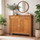 Art Deco buffet in raw and solid oak, 1935