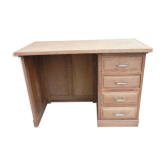 Pickled oak desk