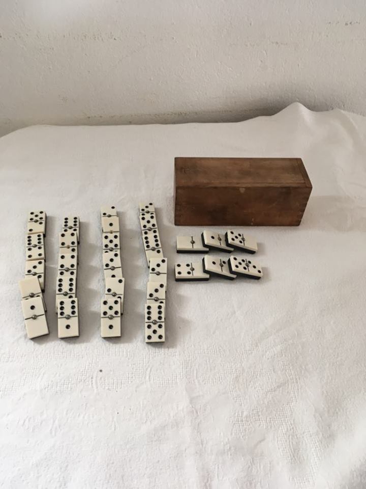 Antique Bakelite Domino Set