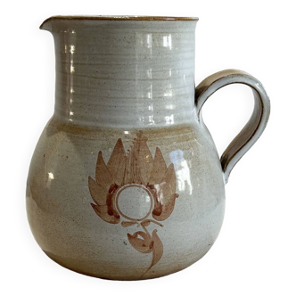 Stoneware pitcher from France