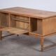 Freestanding Oak Desk attributed to Henning Kjærnulf, Denmark, 1960s