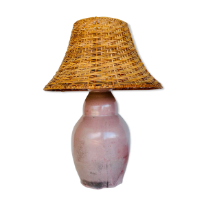 lampe en céramique avec