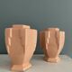 Pair of Art Deco Orchies Moulin des Loups vases circa 1930