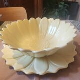 Ensemble saladier et plat