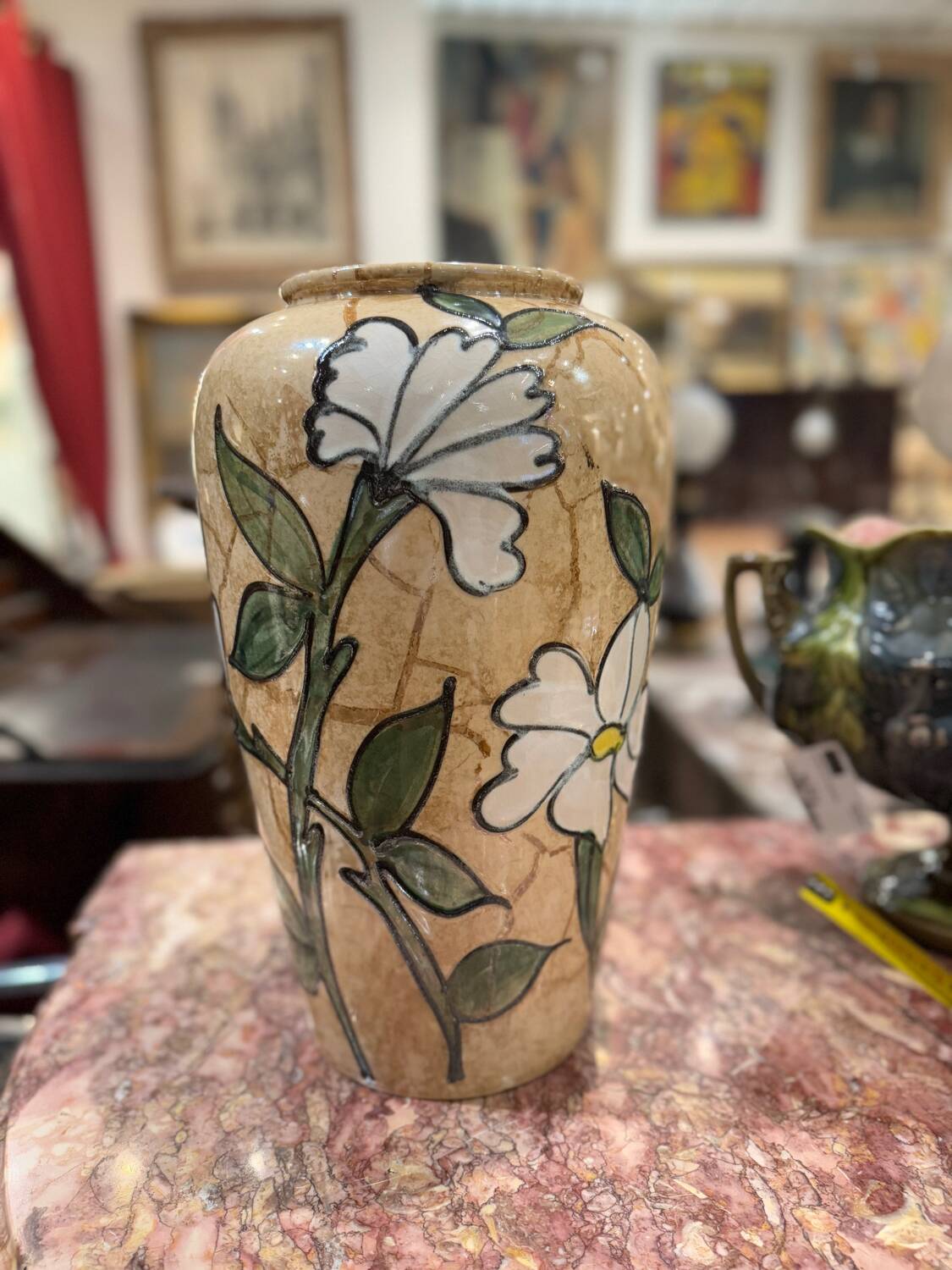 Large flower vase
