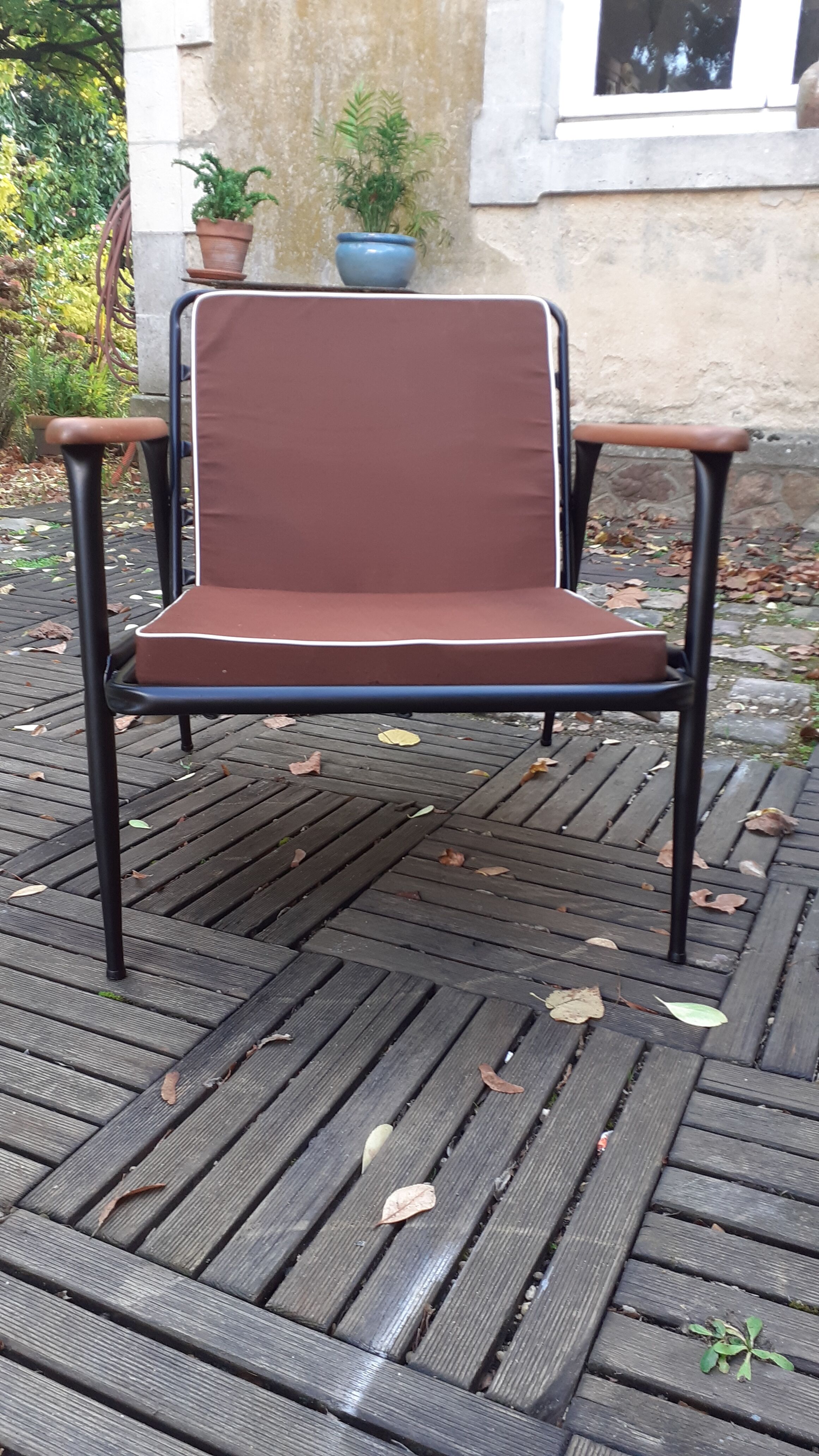 Metal chair year, 60s,  "Metalcraft"