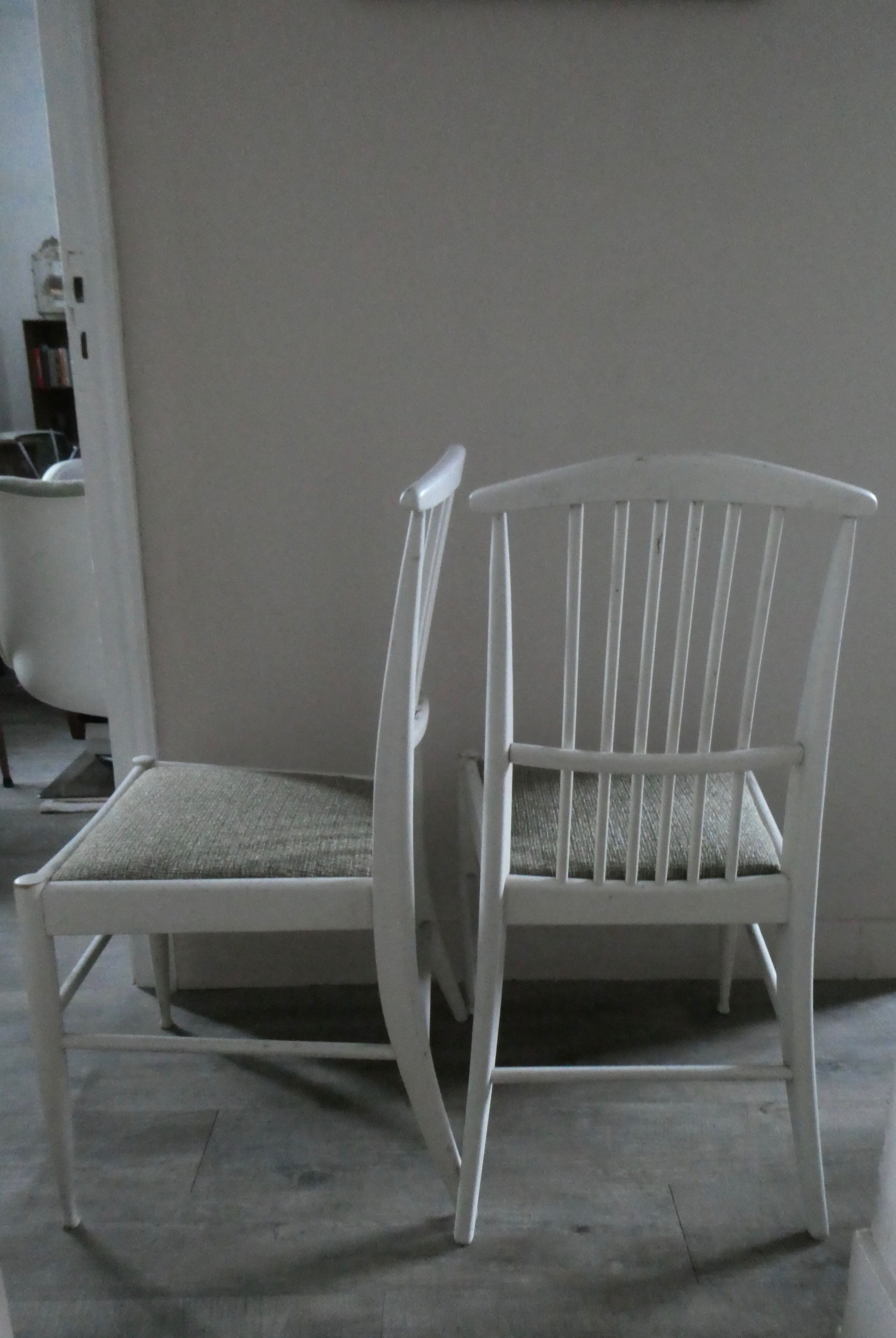 Pair of "Charlotte" chairs by Kerstin Hurlin-Holmquist, Finland
