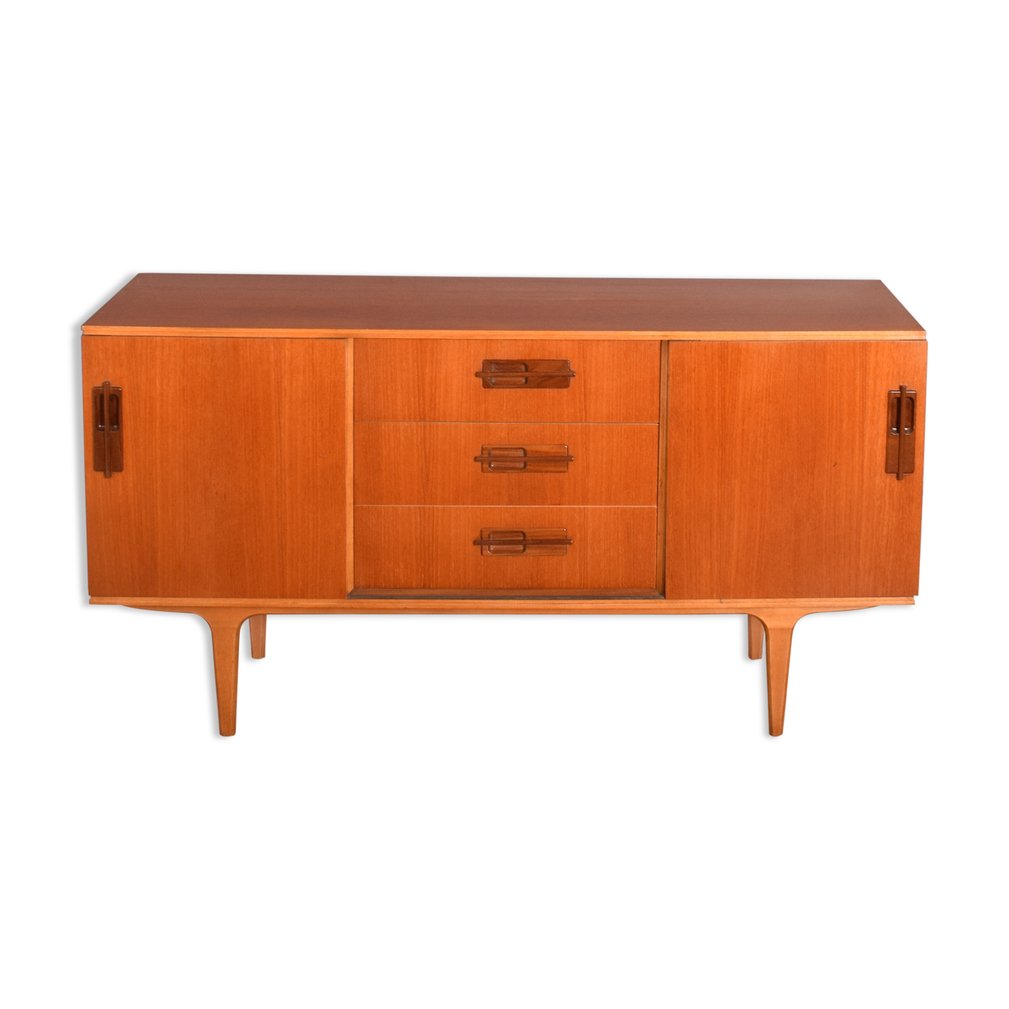 Restored Teak 1960s Greaves & Thomas Retro Sideboard