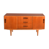 Buffet en teck restauré des années 1960 et buffet Thomas Retro