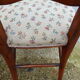 Pair of old chairs has medallion style Louis XVI