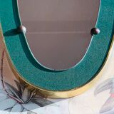 Vintage asymmetrical mirror  55X24cm